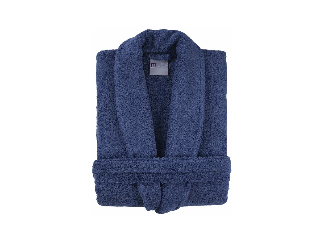Peignoir Homme 100% Coton  marine