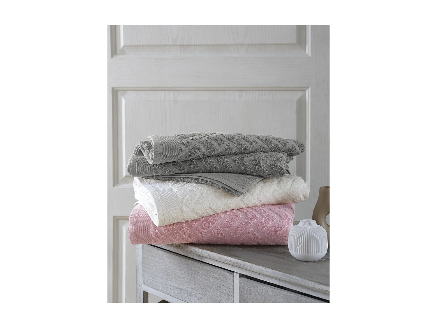 Lot de 3 serviette éponges 50x90cm  500gr/m2