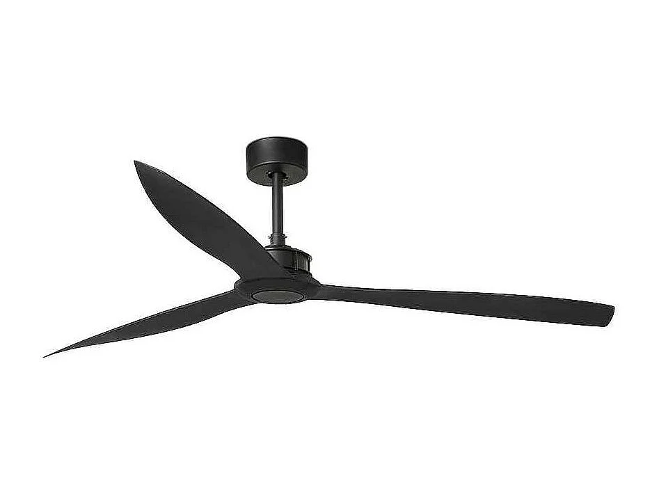 JUST FAN XL Éventail noir mat 178cm