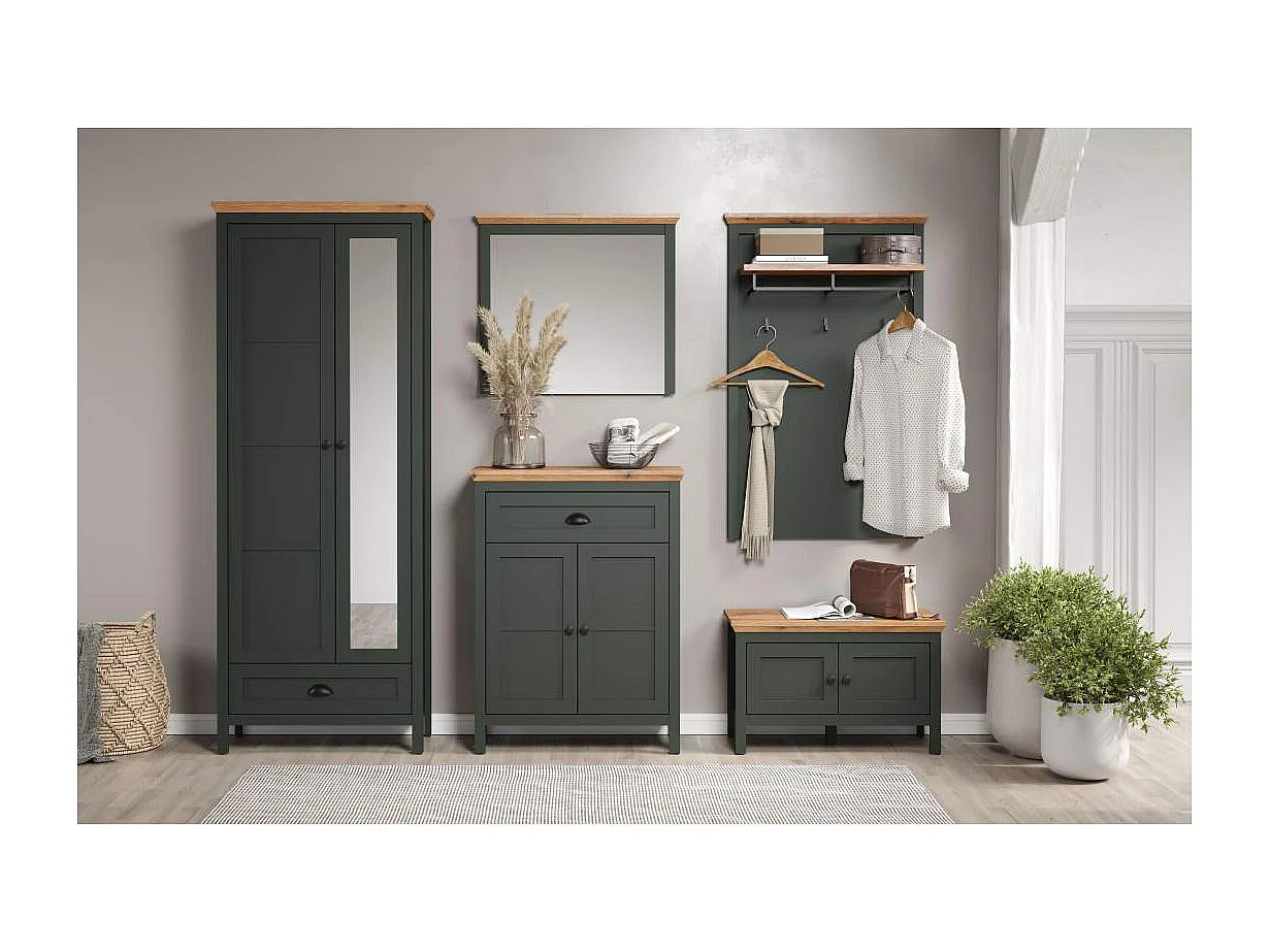 Rangement 2 portes et 1 tiroir L77 cm - Stanton