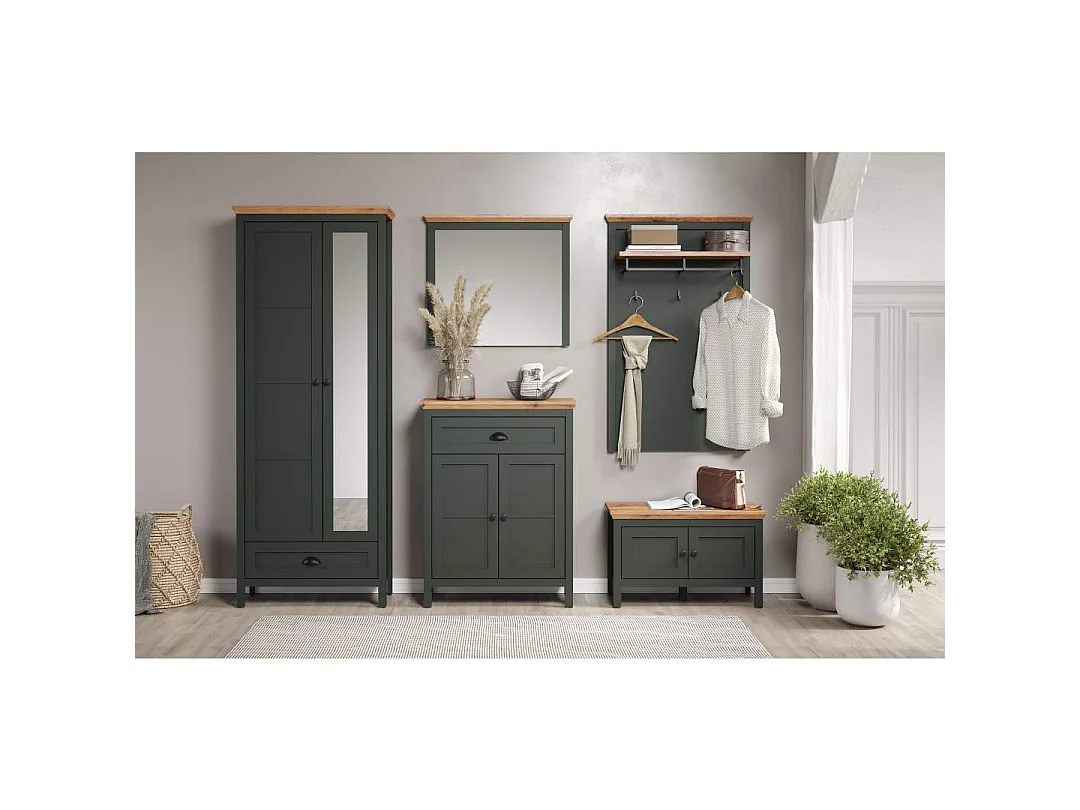 Rangement 2 portes et 1 tiroir L77 cm - Stanton