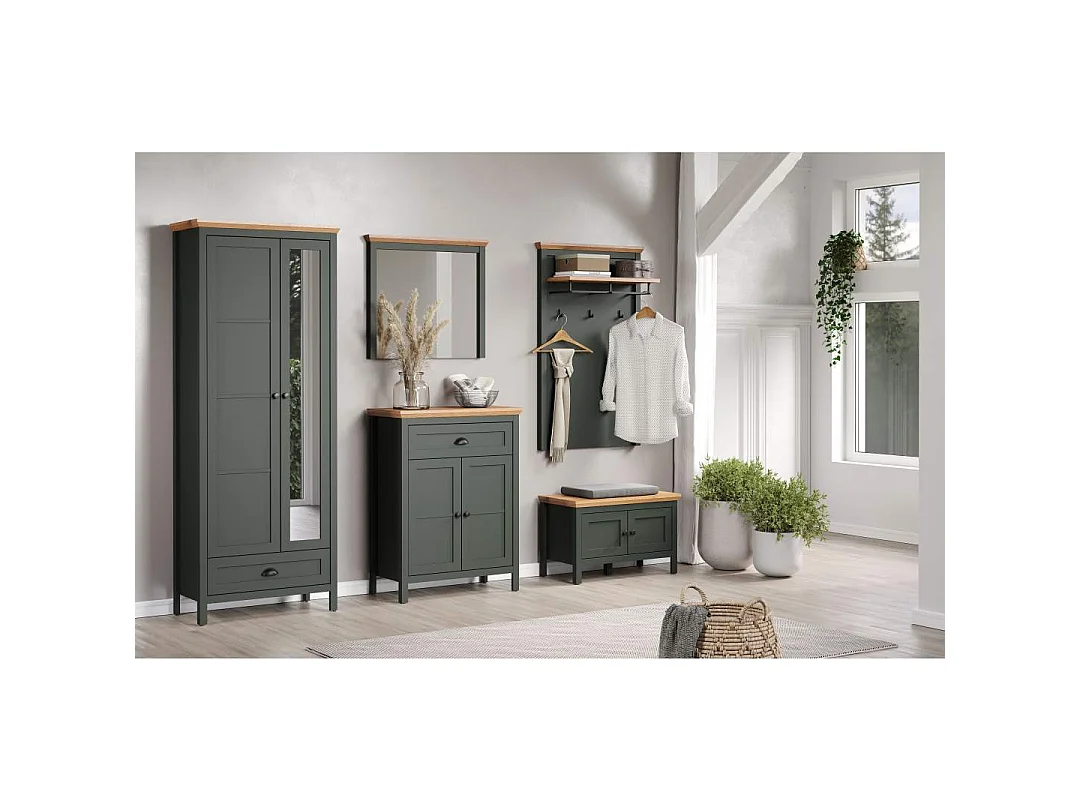 Rangement 2 portes et 1 tiroir L77 cm - Stanton