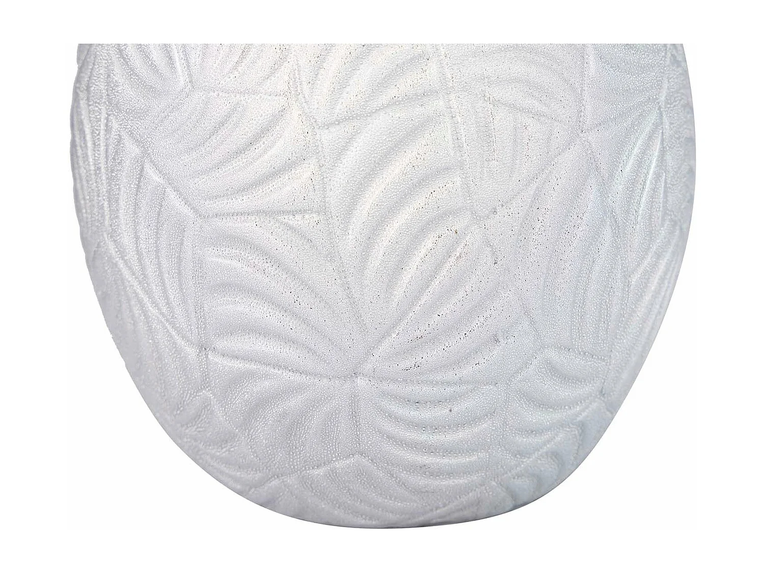 Florero Ceramica Plateado 15x15x28 Cm