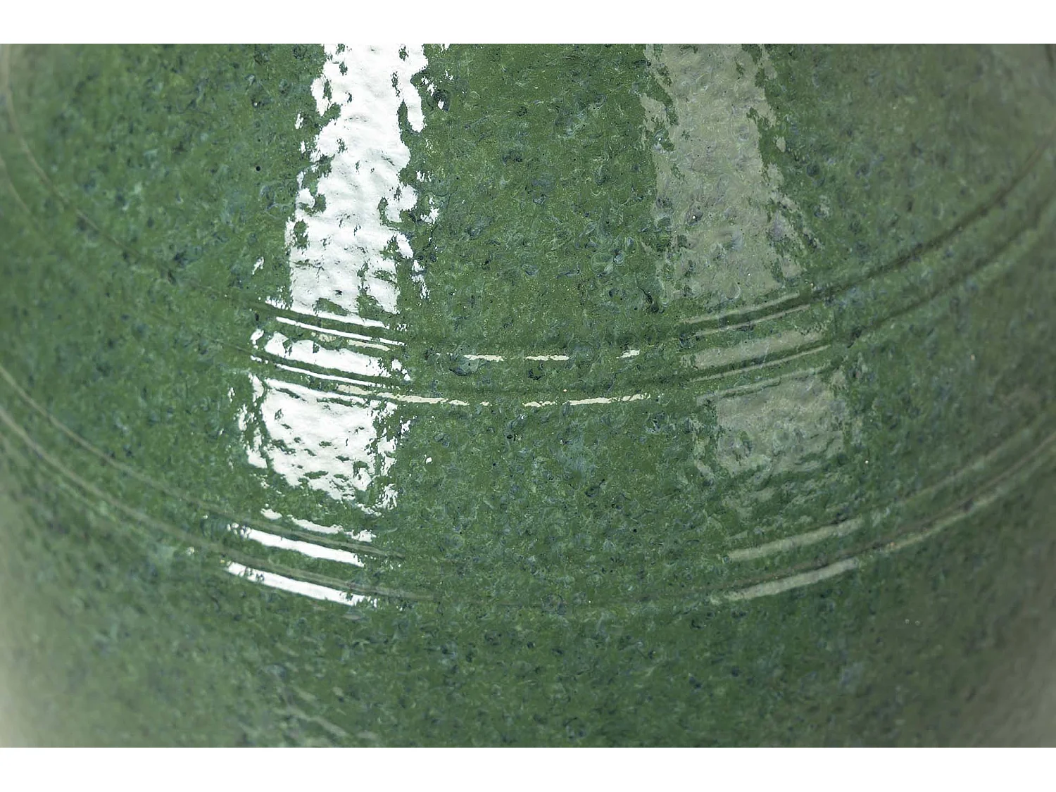 Florero Ceramica Verde 26x26x60 Cm