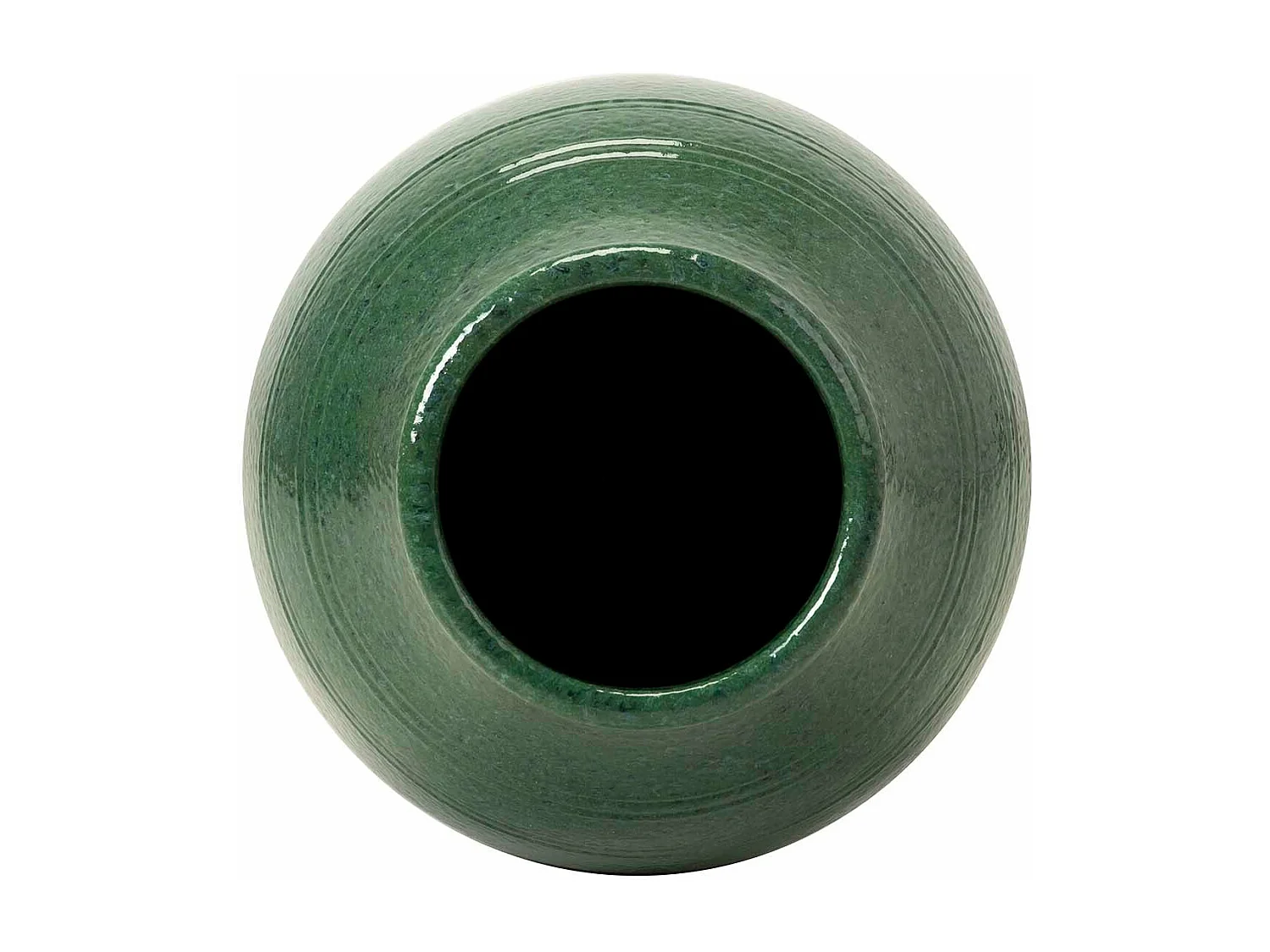 Florero Ceramica Verde 26x26x60 Cm