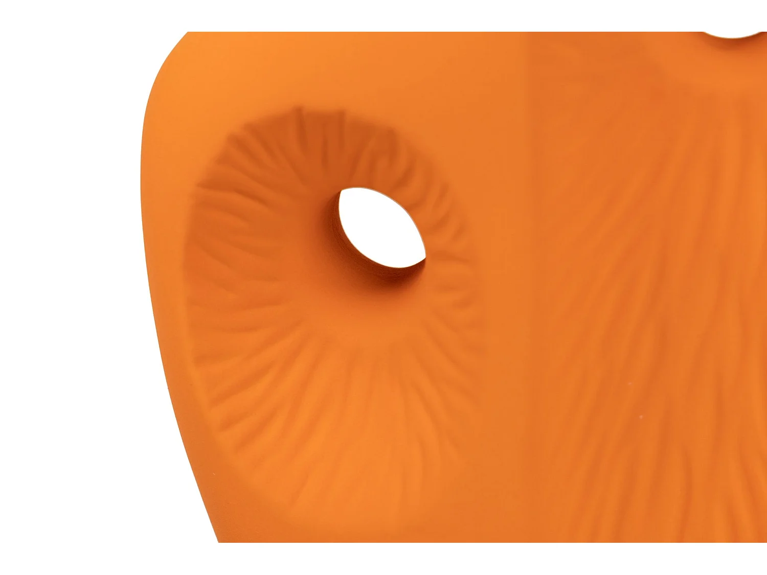 Florero Ceramica Color Naranja Zante 18x8x30 Cm