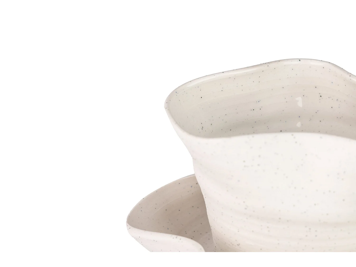 Florero Ceramica Beige Izmir 20x20x41 Cm