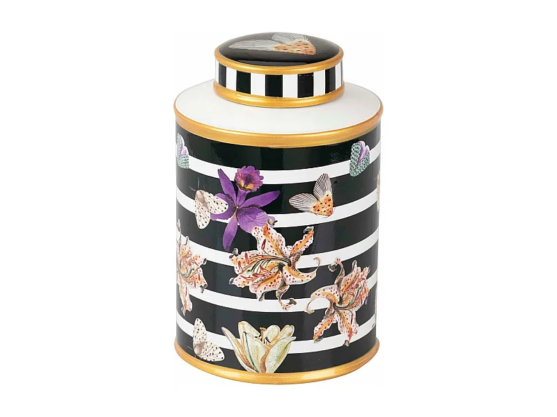 Tibor Ceramica Floral 16x16x27 Cm