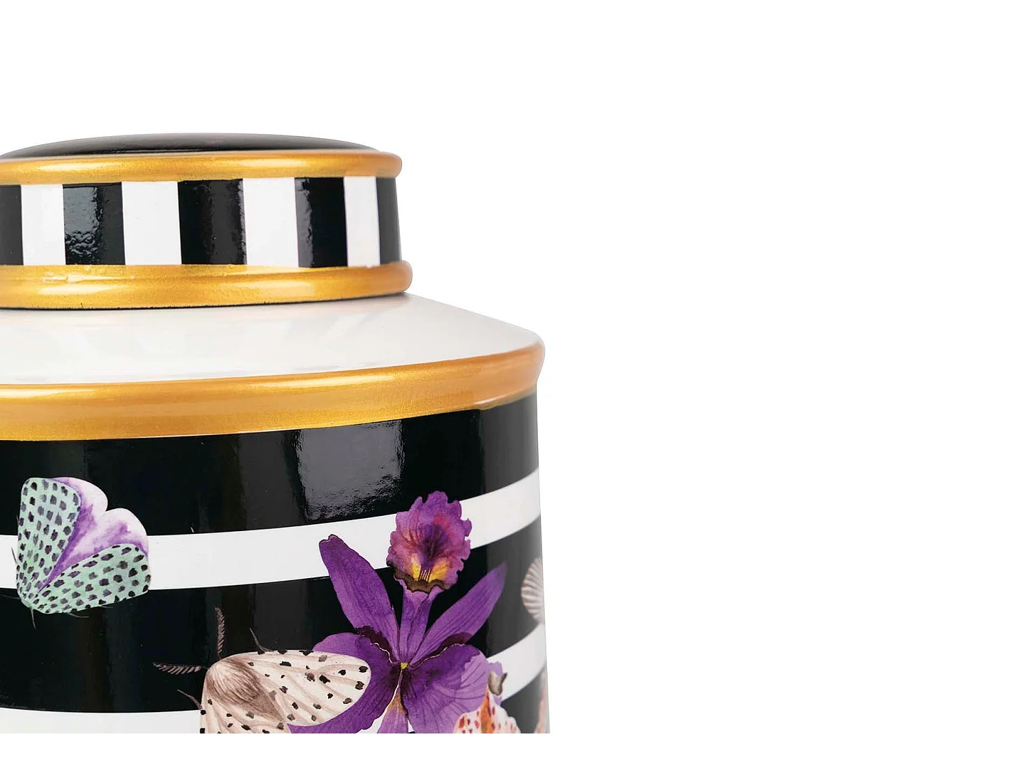 Tibor Ceramica Floral 16x16x27 Cm