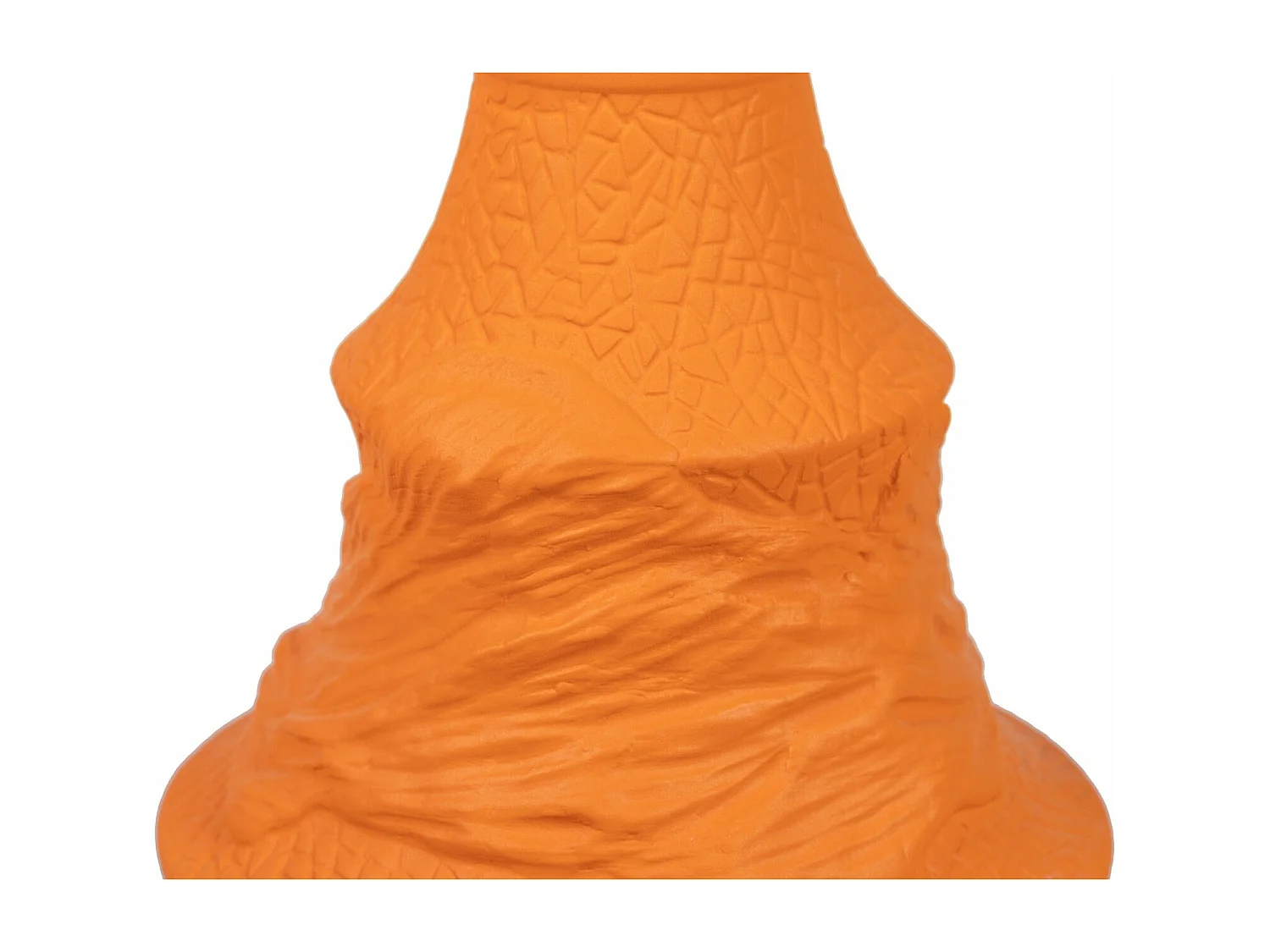 Florero Ceramica Color Arcilla Paxos 21x7x25 Cm