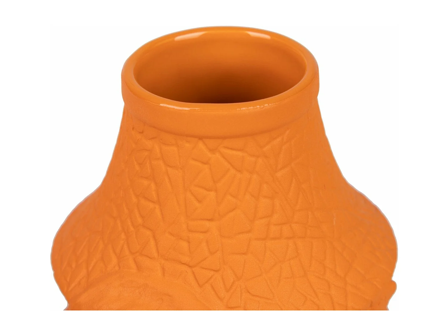 Florero Ceramica Color Arcilla Paxos 21x7x25 Cm