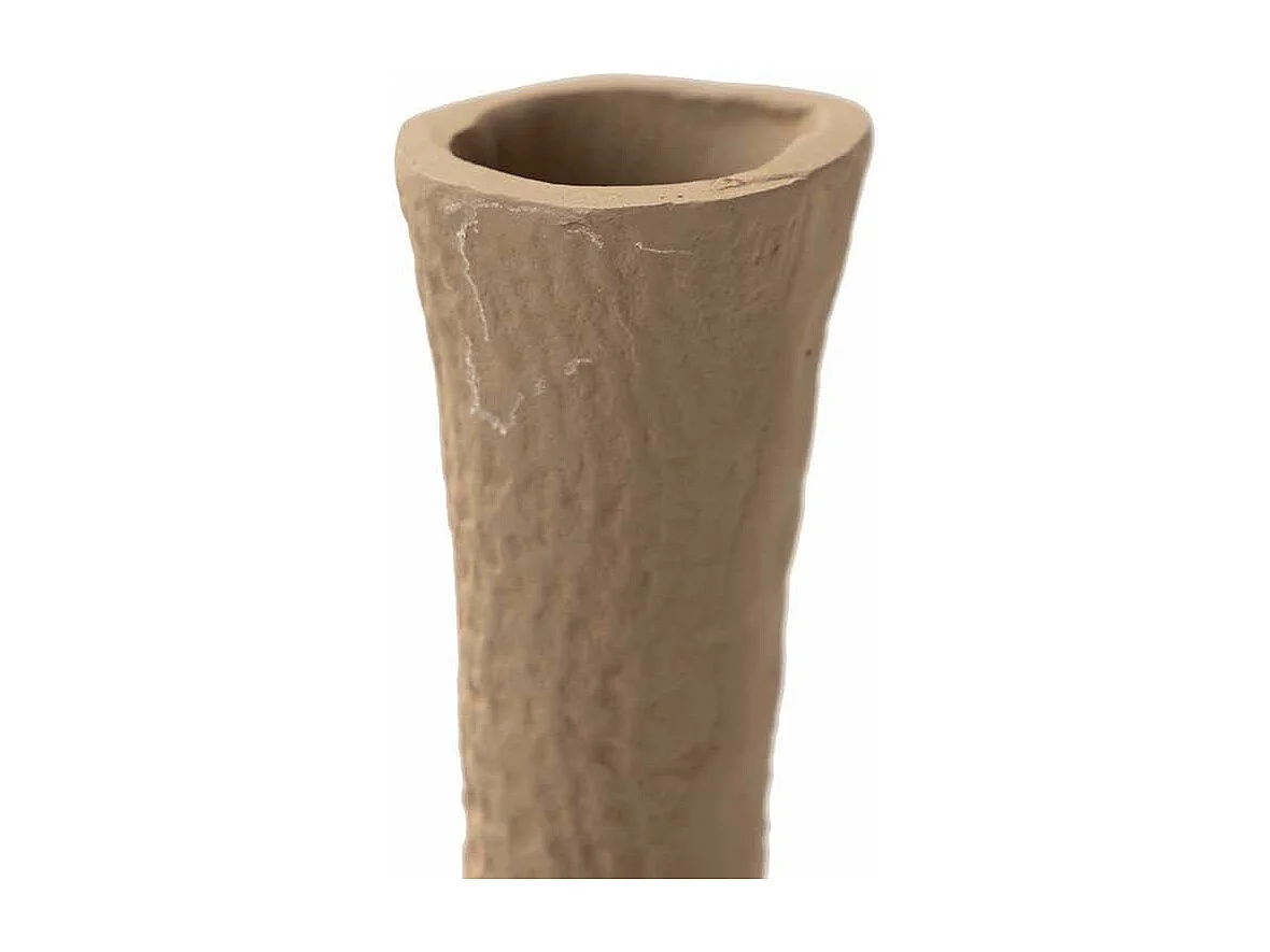 Florero Aluminio Beige 13x5x32 Cm