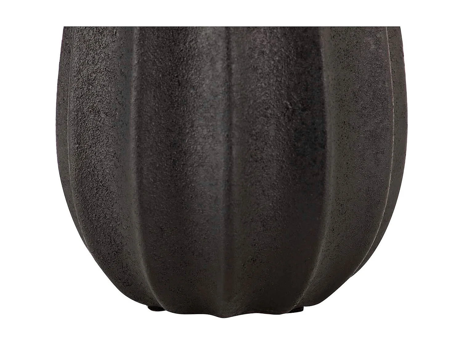 Florero Ceramica Negro 19x19x26 Cm