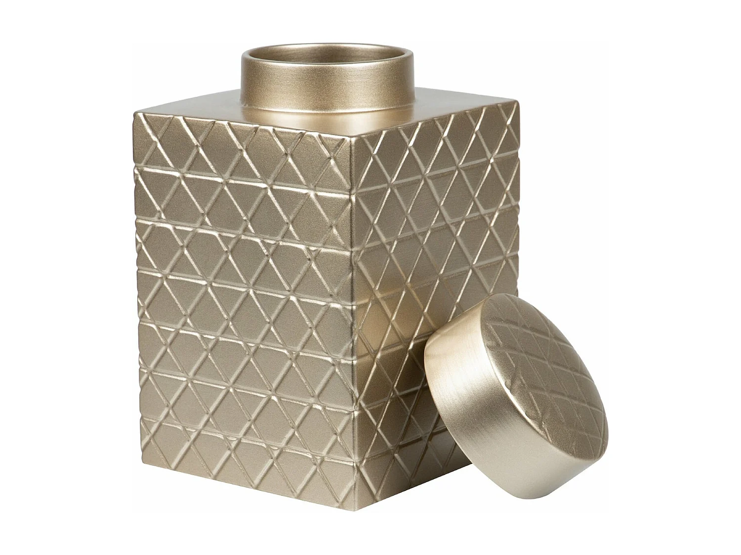 Tibor Ceramica Dorado 19x19x31 Cm