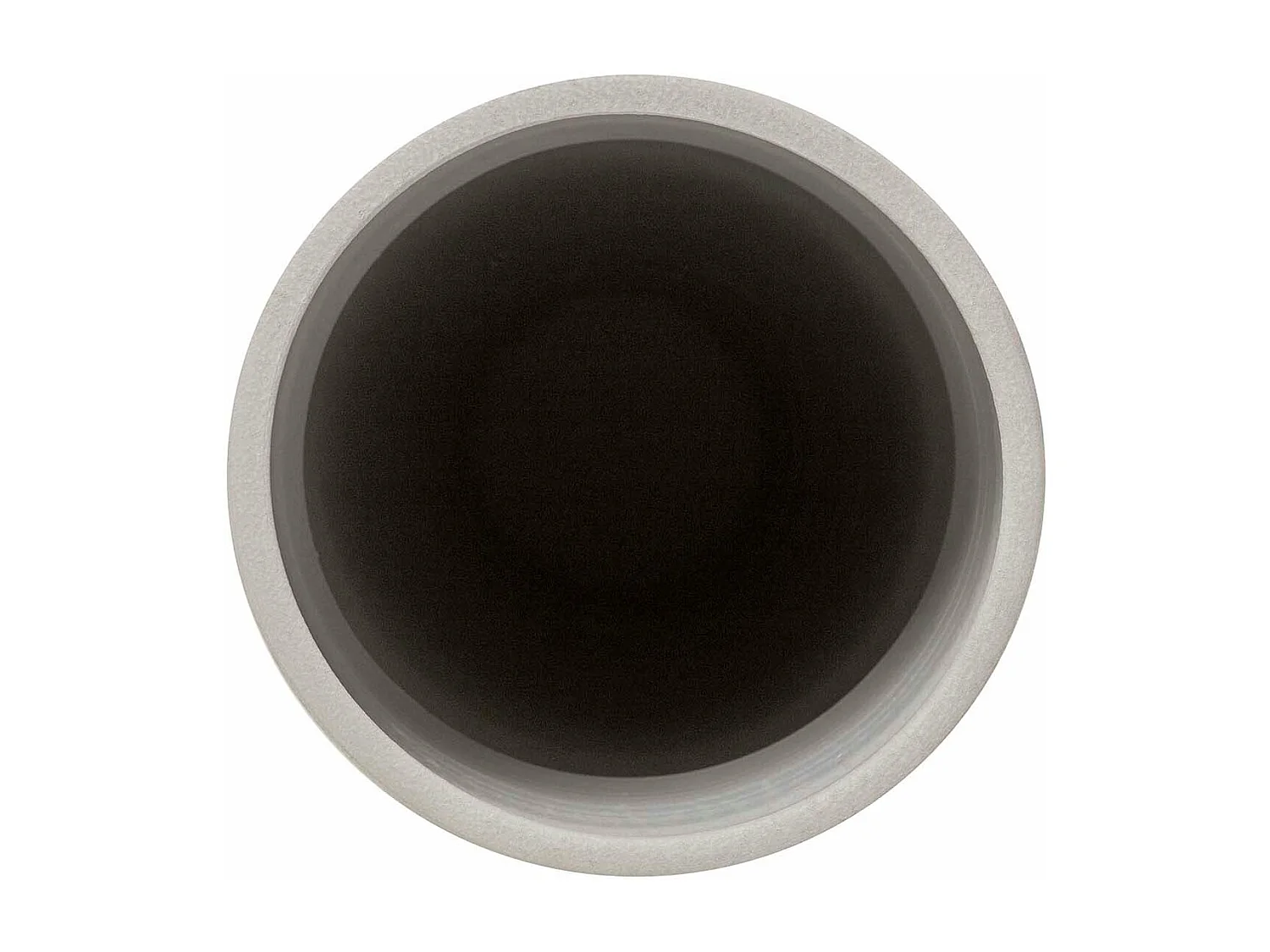 Florero Ceramica Gris 30x30x80 Cm