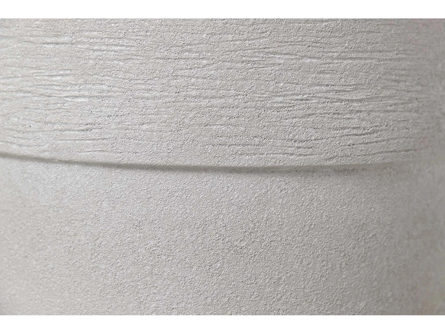 Florero Ceramica Gris 30x30x80 Cm