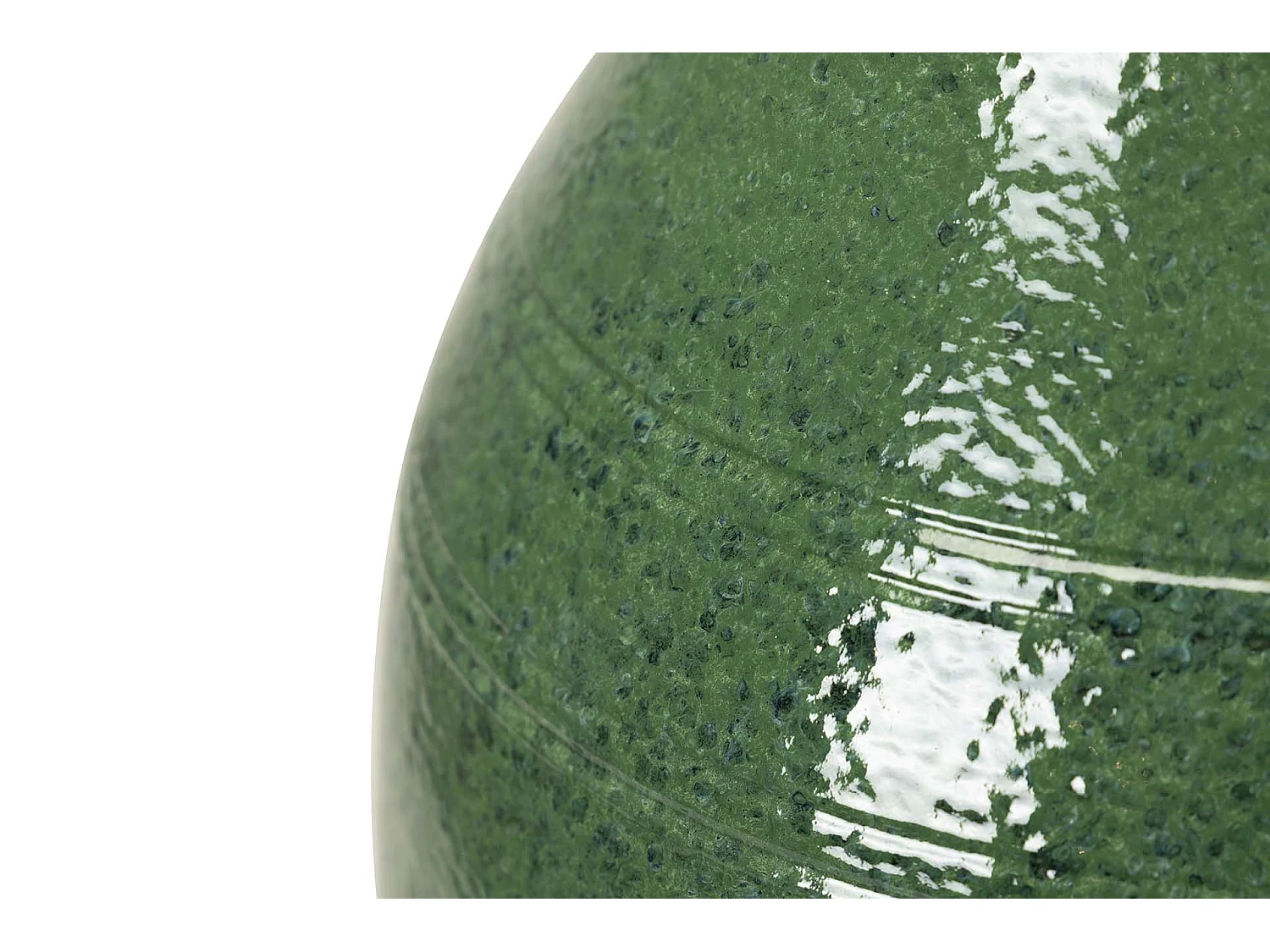 Florero Ceramica Verde 30x30x80 Cm