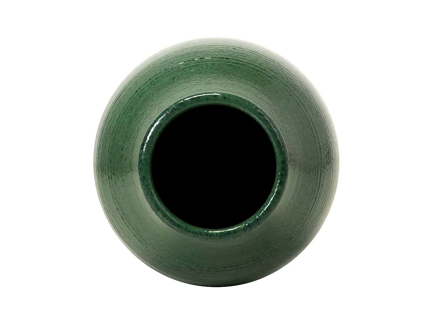 Florero Ceramica Verde 30x30x80 Cm