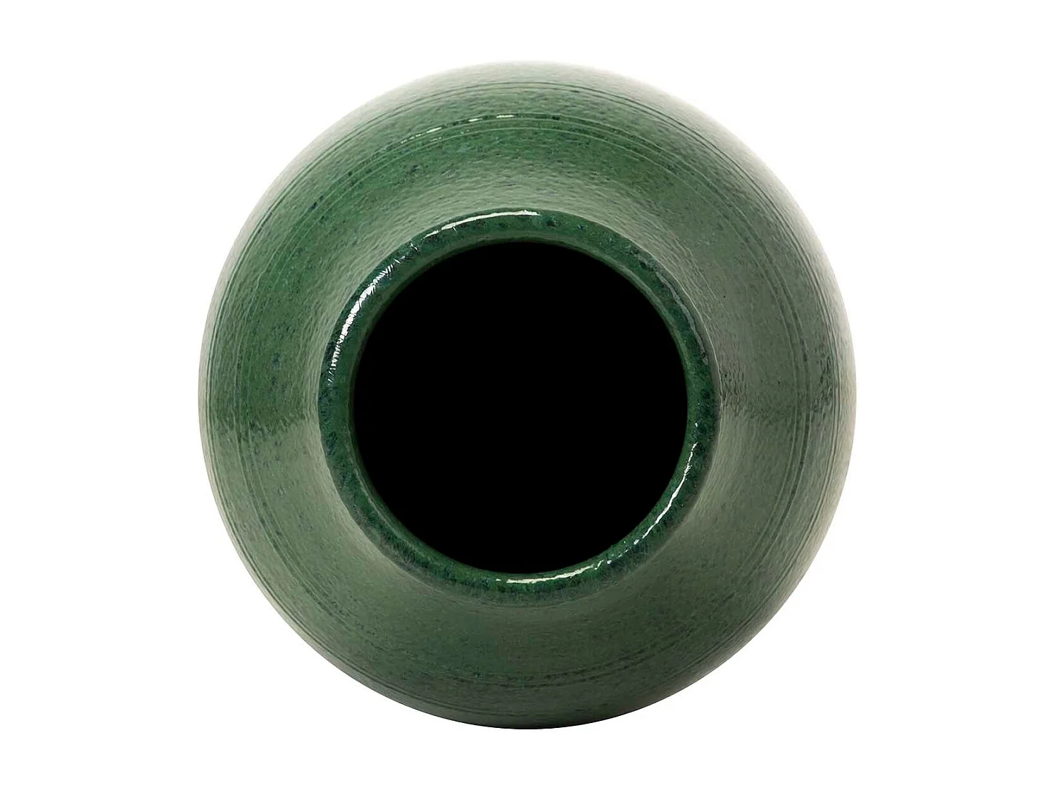 Florero Ceramica Verde 30x30x80 Cm