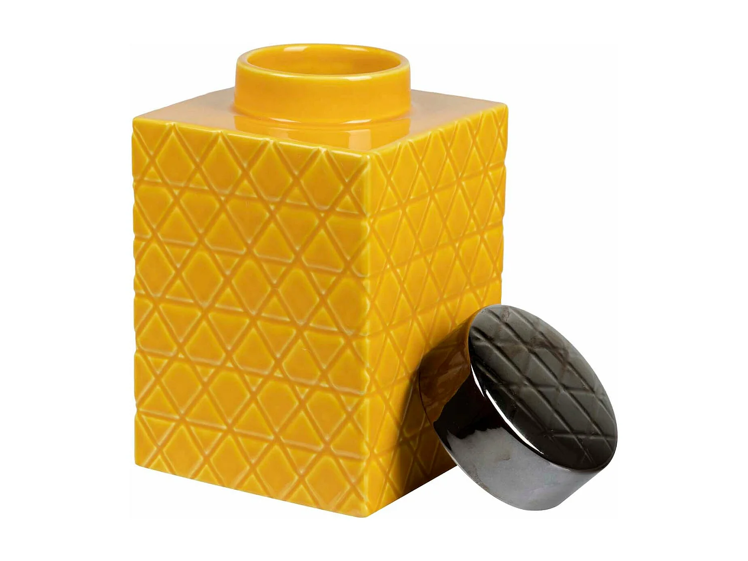 Tibor Ceramica Amarillo 16x16x26 Cm