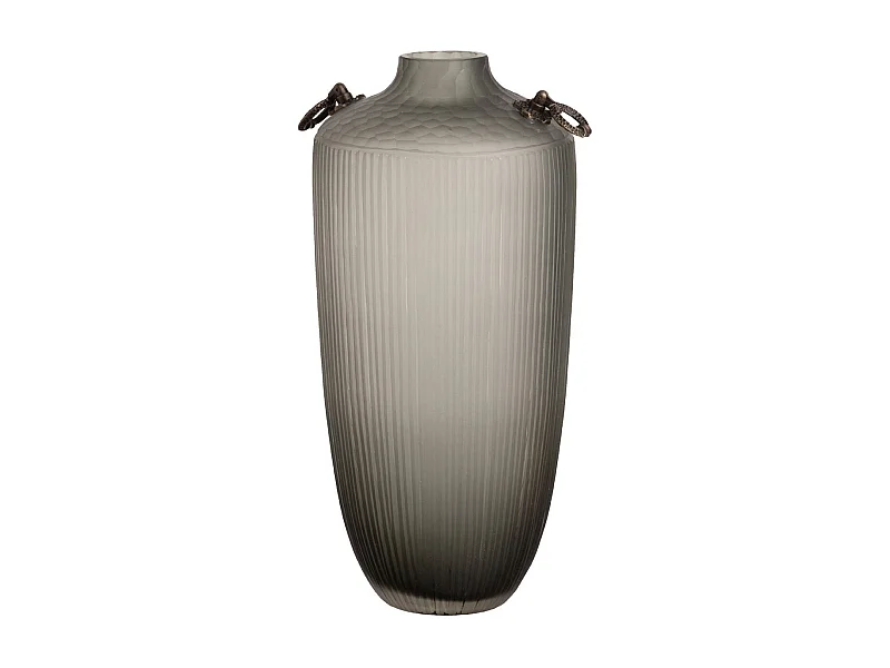 Florero Decoracion Cristal 17x17x36 Cm