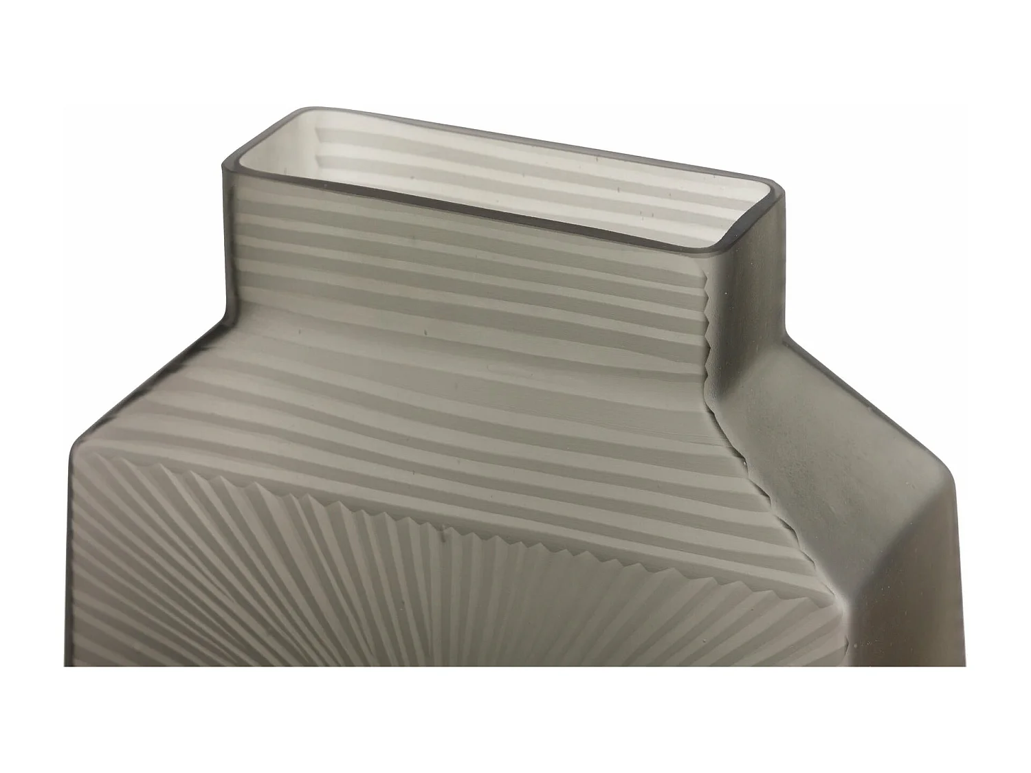 Florero Decoracion Cristal 23x10x26 Cm