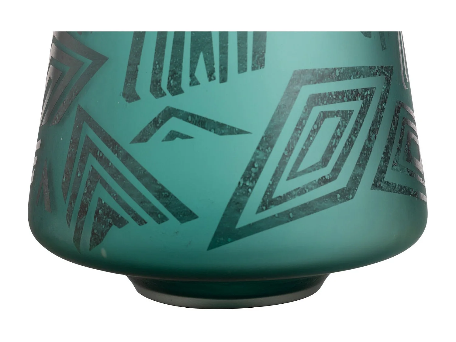 Florero Decoracion Cristal 27x27x36 Cm