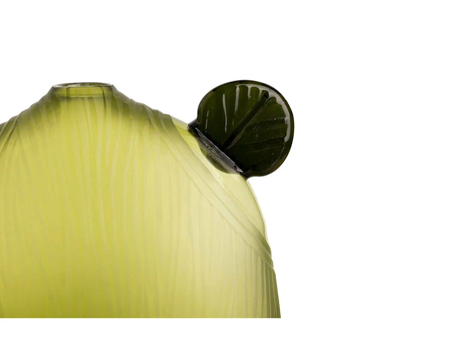 Florero Decoracion Cristal 20x9x28 Cm