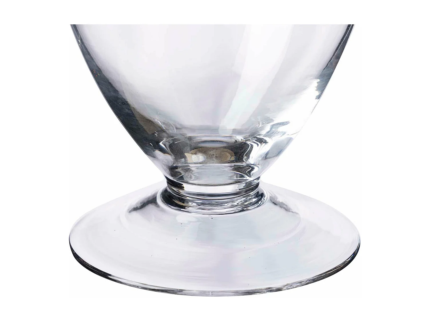 Florero Cristal Transparente 13,5x11,5x50 Cm