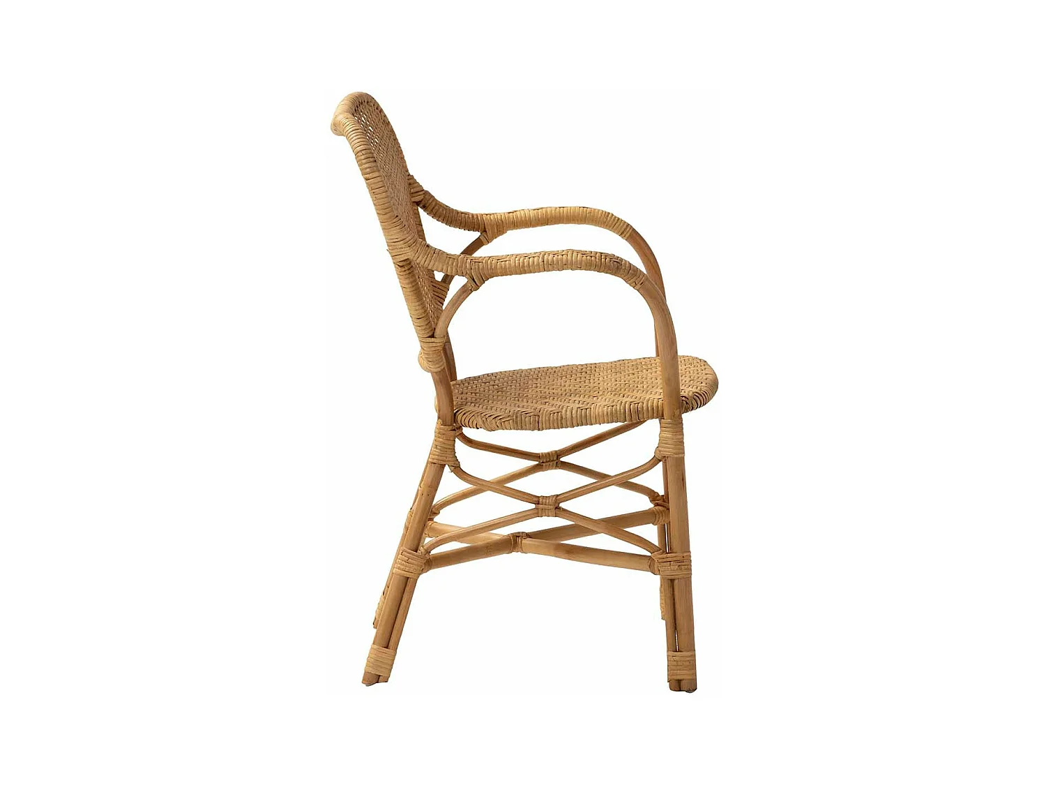 Silla Ratan Natural 55x52x83 Cm