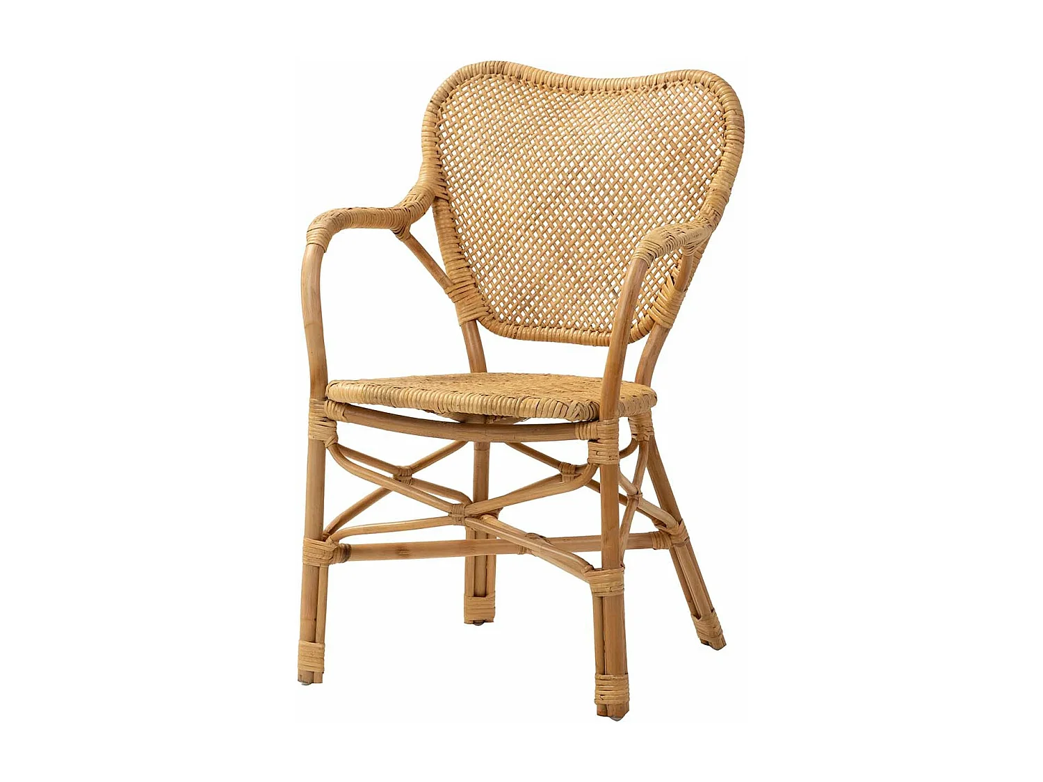Silla Ratan Natural 55x52x83 Cm