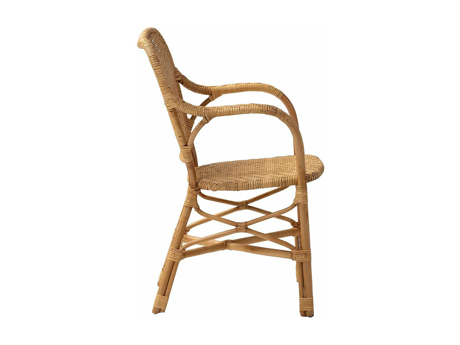 Silla Ratan Natural 55x52x83 Cm