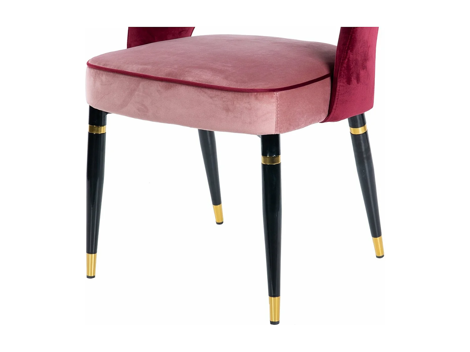 Silla Velvet Granate Houston 56x58x83 Cm