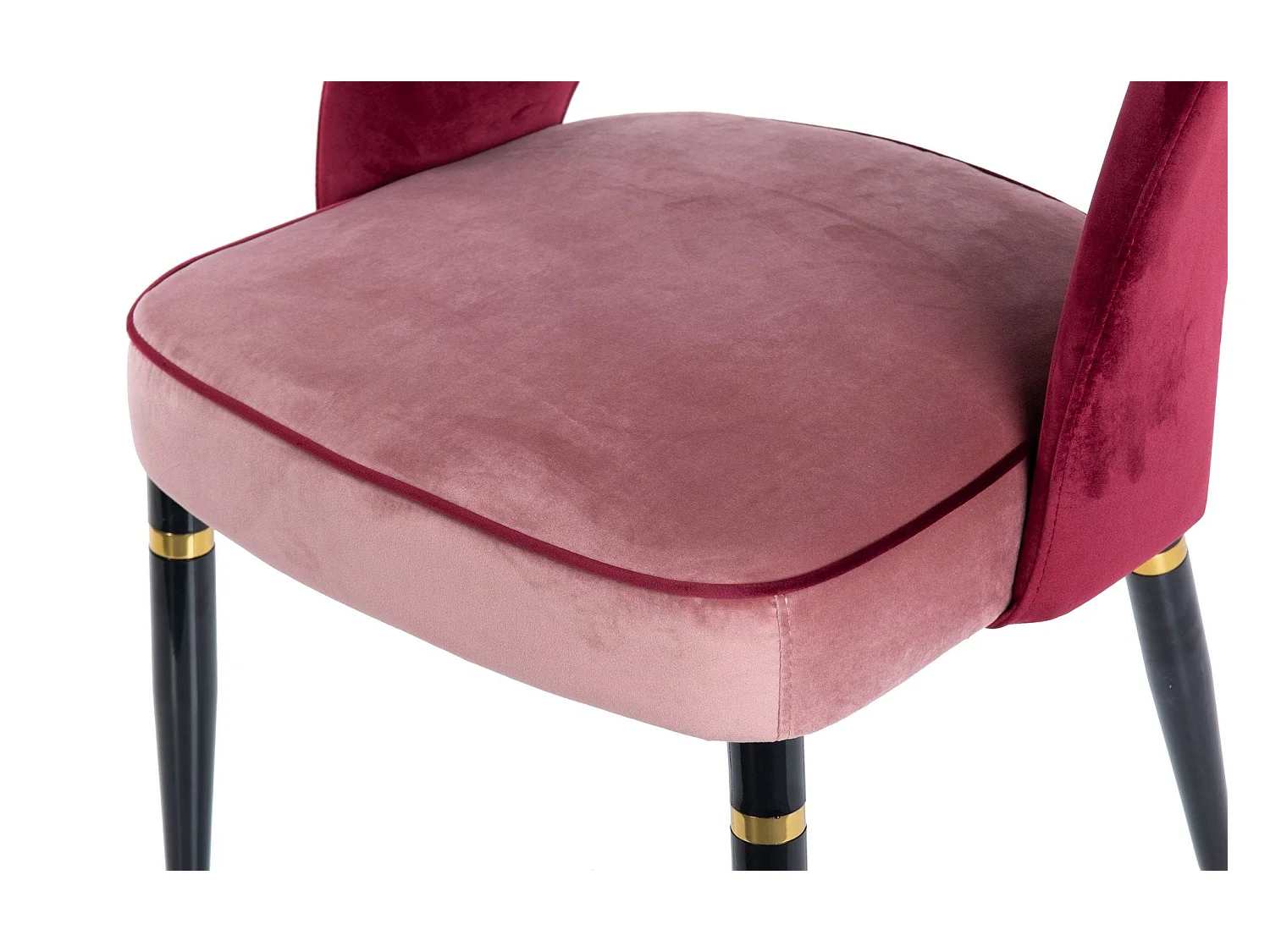 Silla Velvet Granate Houston 56x58x83 Cm