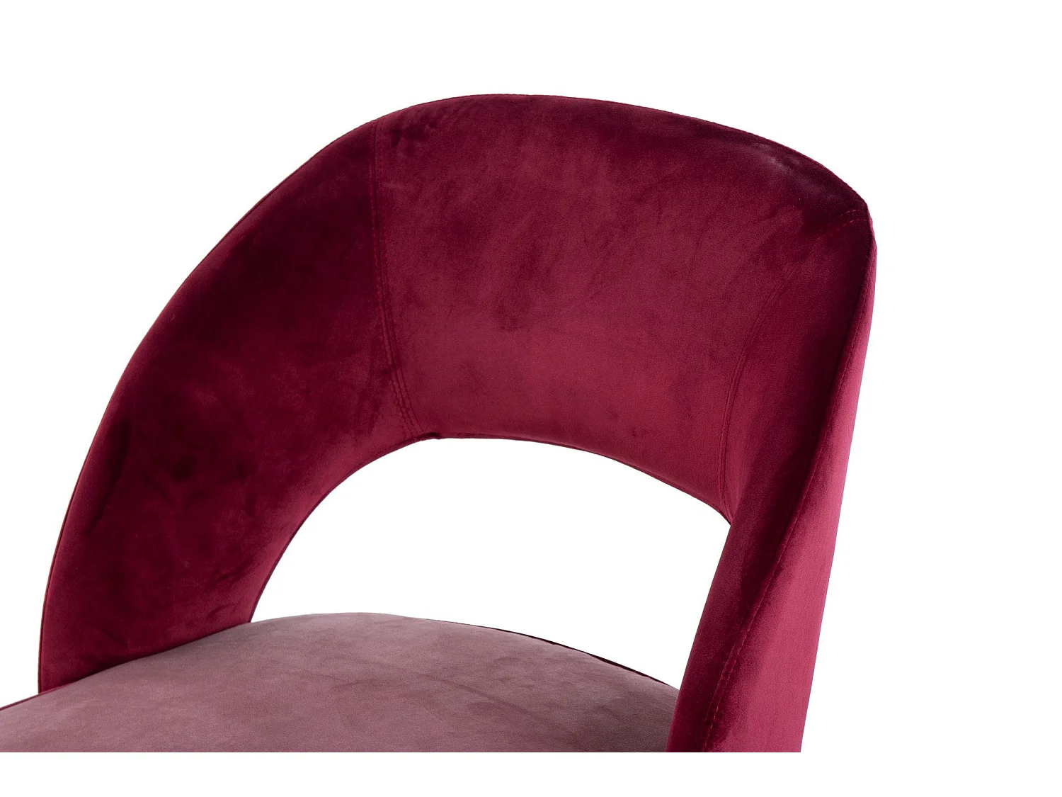 Silla Velvet Granate Houston 56x58x83 Cm