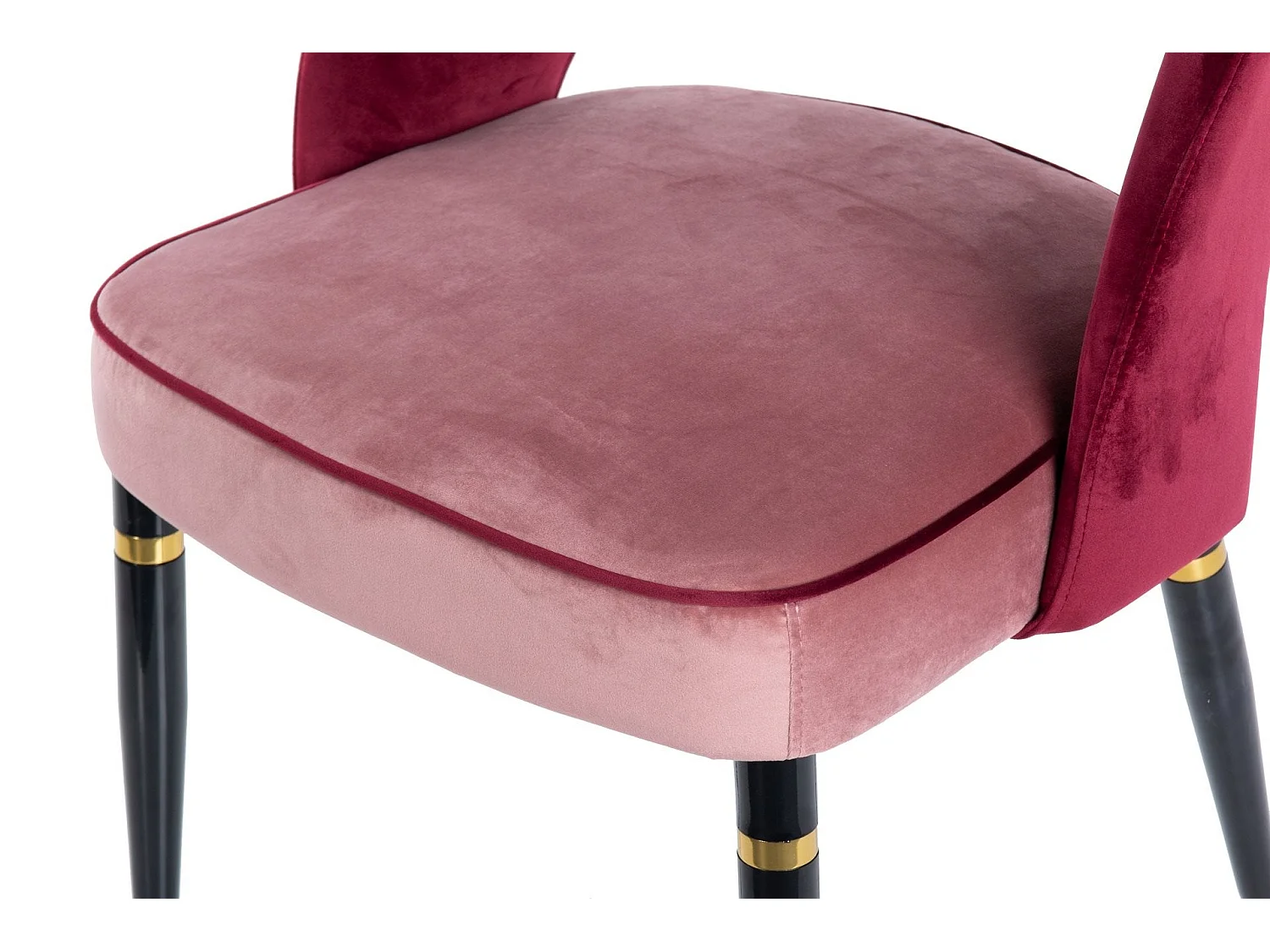 Silla Velvet Granate Houston 56x58x83 Cm