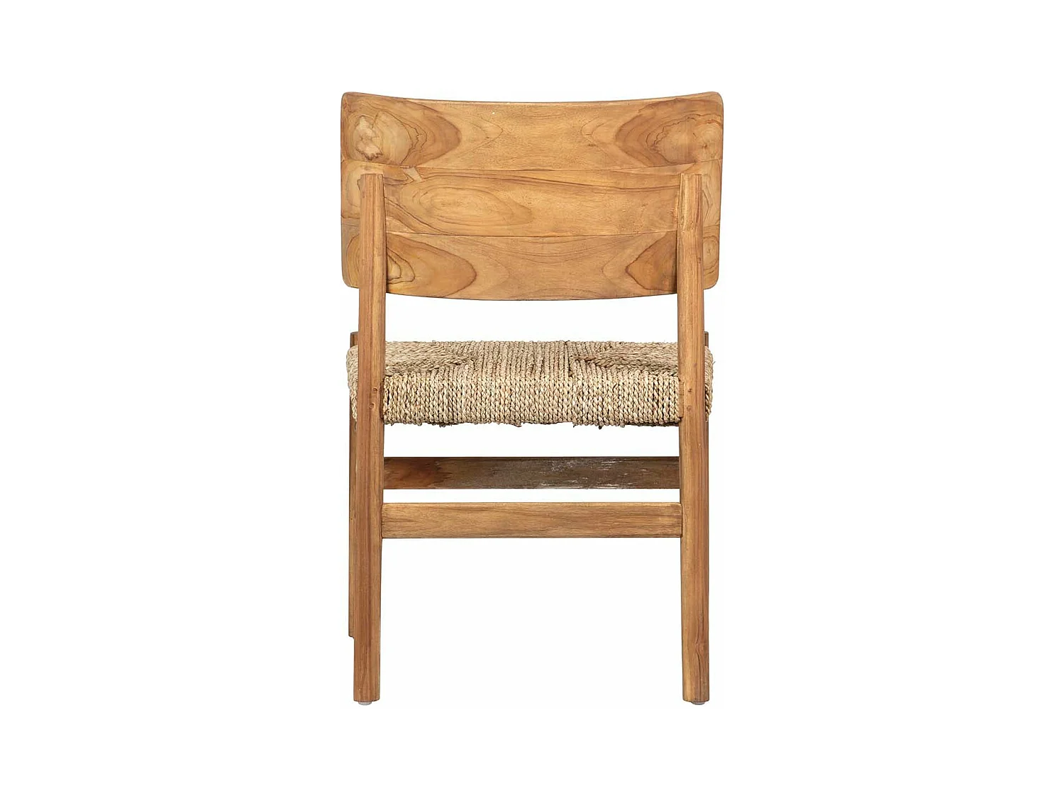 Silla Teca Natural 55x50x85 Cm