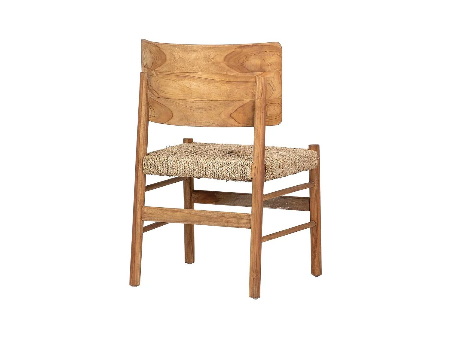 Silla Teca Natural 55x50x85 Cm