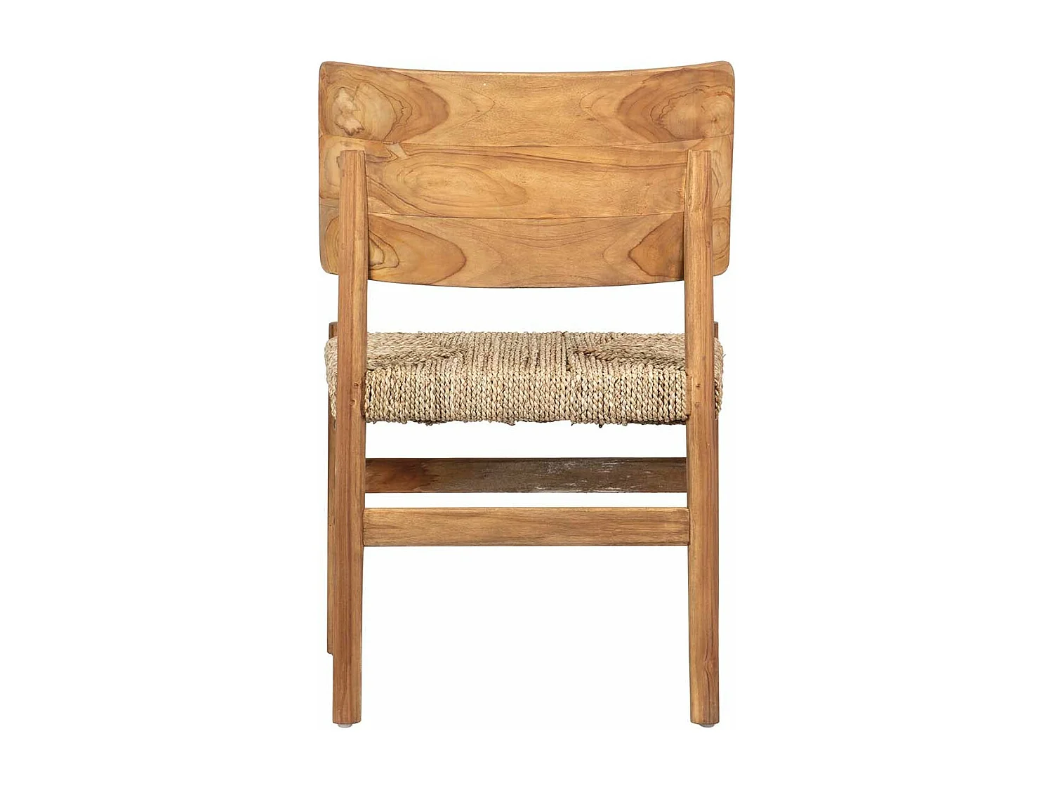 Silla Teca Natural 55x50x85 Cm