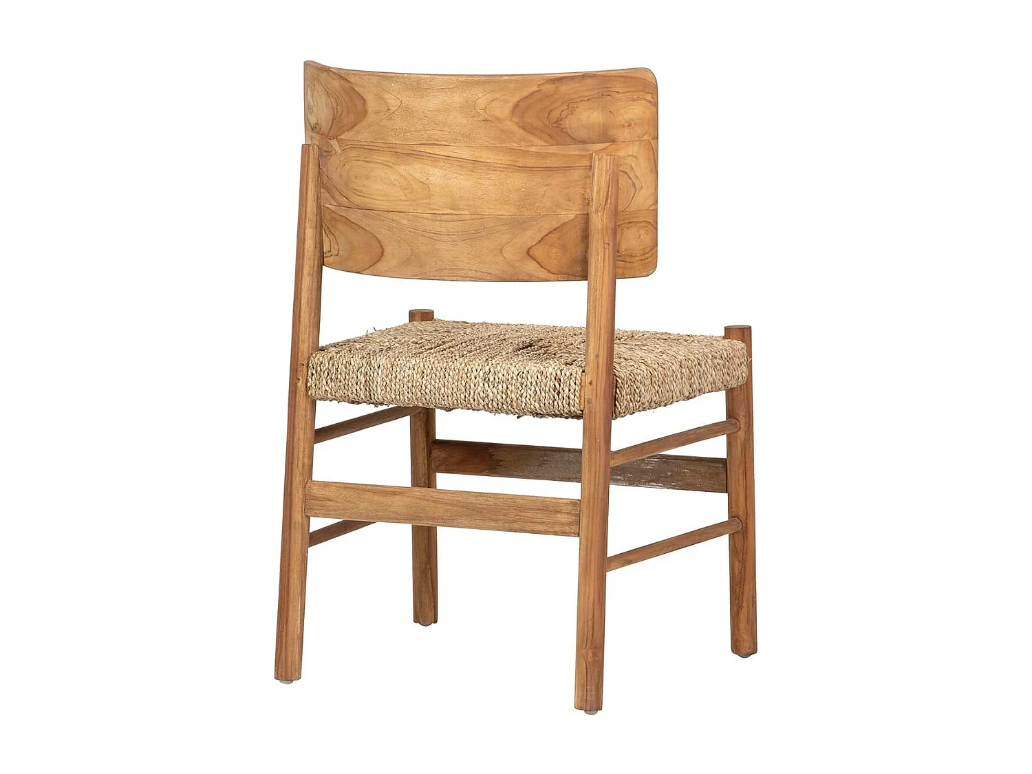 Silla Teca Natural 55x50x85 Cm