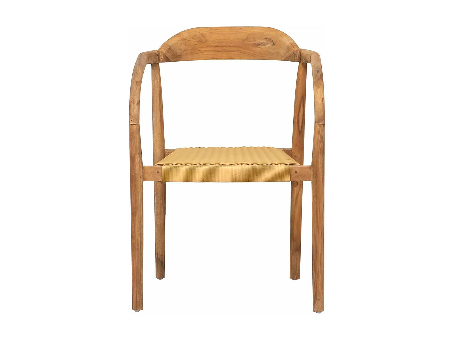 Silla Teca Natural 60x60x85 Cm