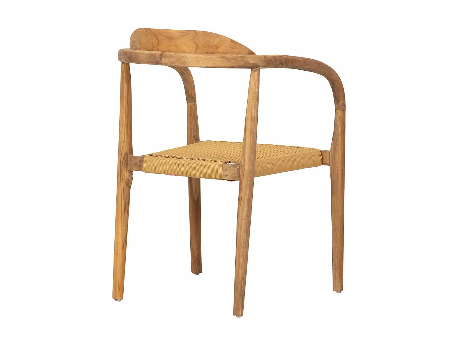 Silla Teca Natural 60x60x85 Cm