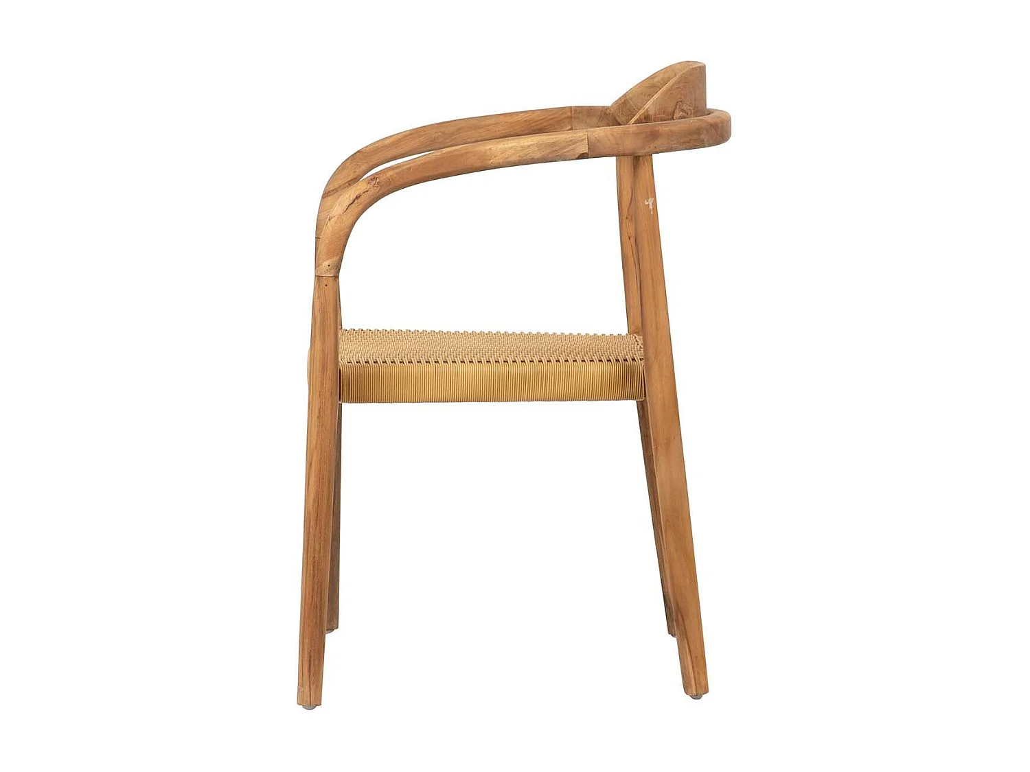 Silla Teca Natural 60x60x85 Cm