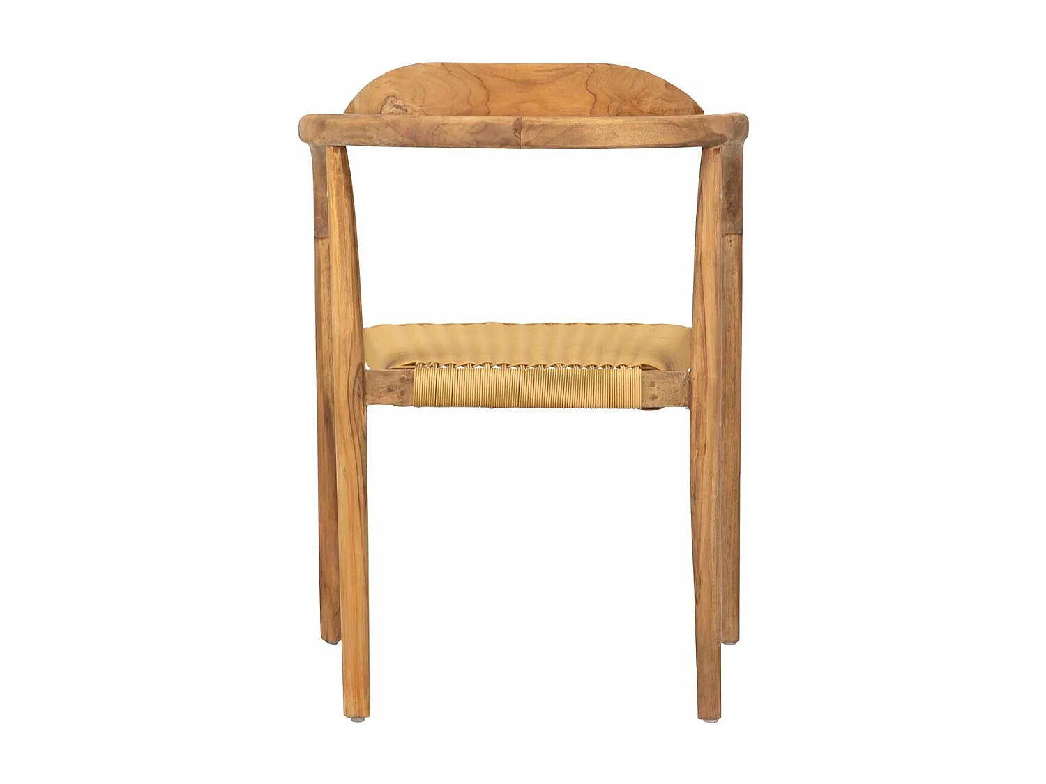 Silla Teca Natural 60x60x85 Cm