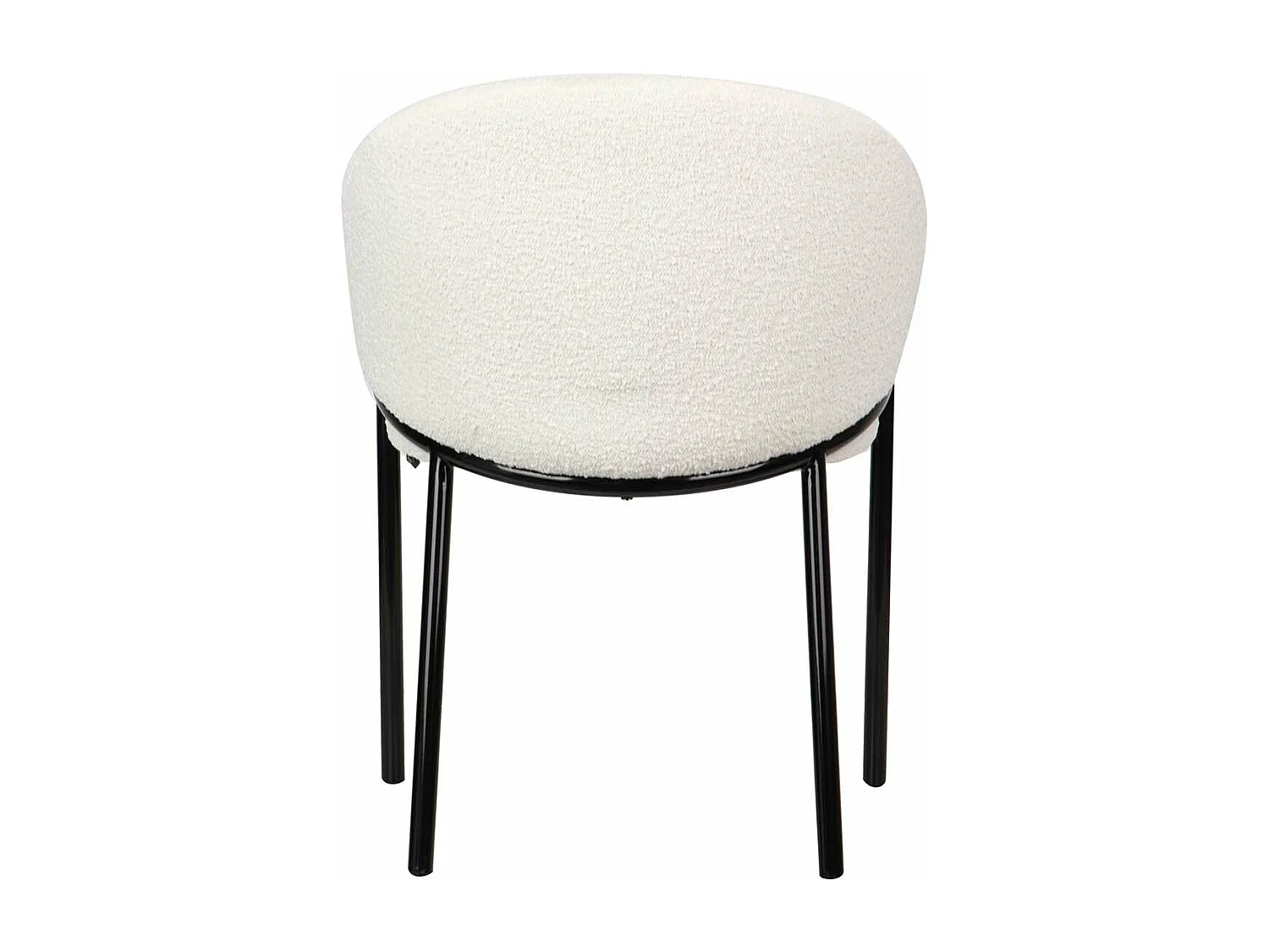 Silla Textil Blanco Atlanta 57x57x79 Cm