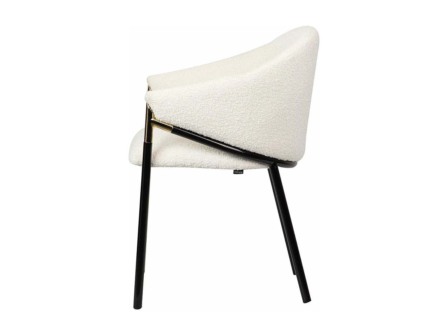 Silla Textil Blanco Atlanta 57x57x79 Cm