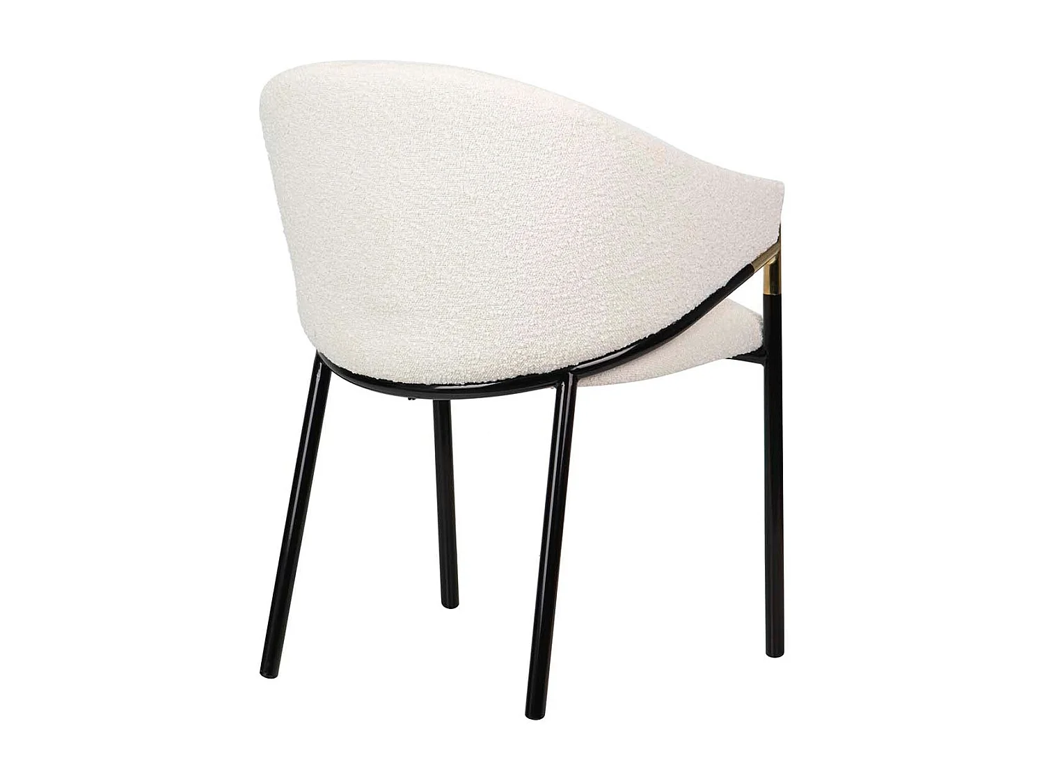 Silla Textil Blanco Atlanta 57x57x79 Cm