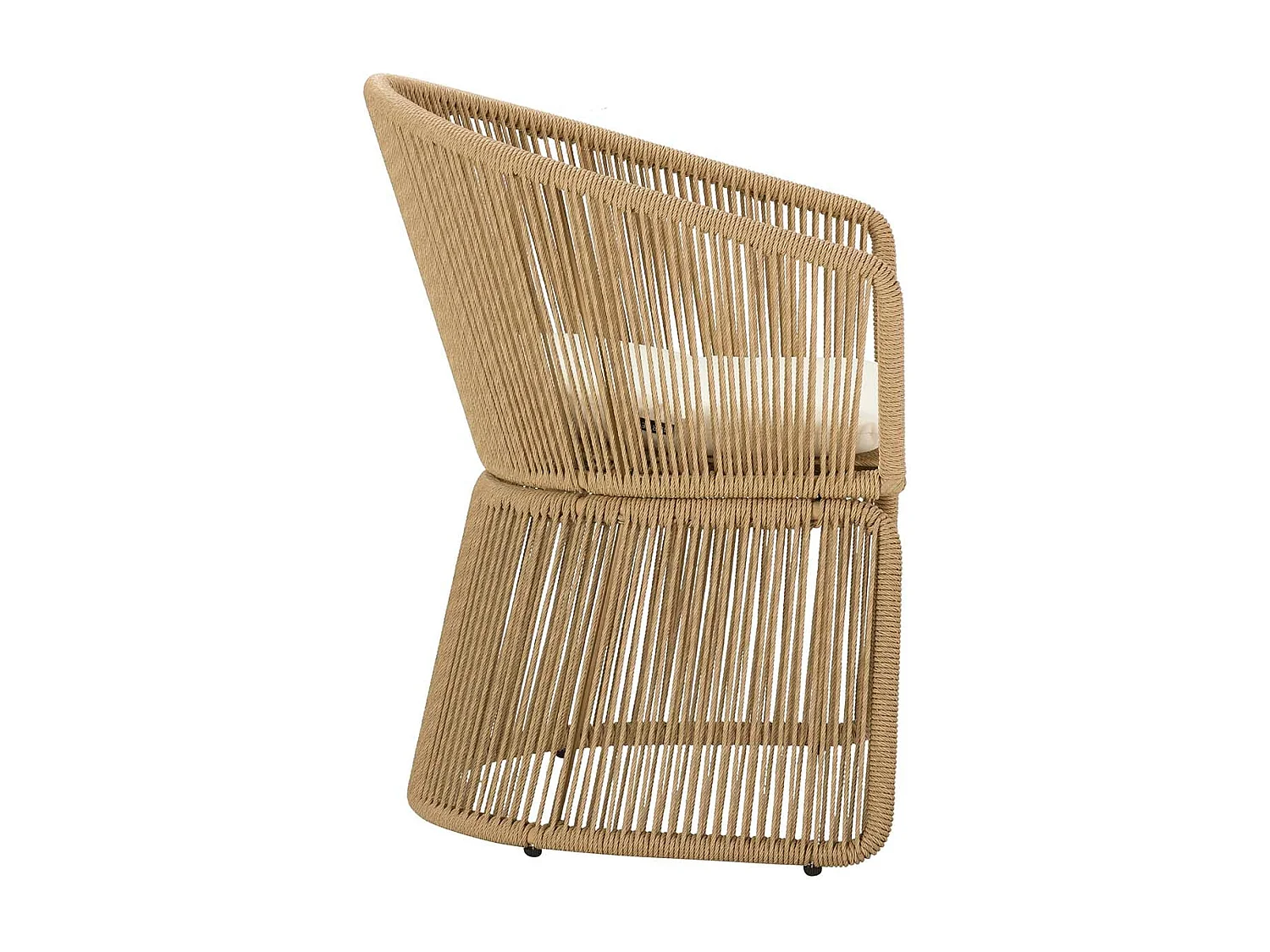 Silla Ratan Sintetico Natural 59x68x83 Cm