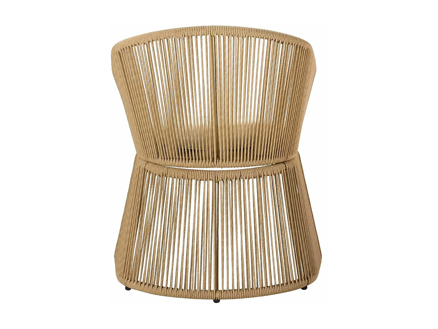 Silla Ratan Sintetico Natural 59x68x83 Cm