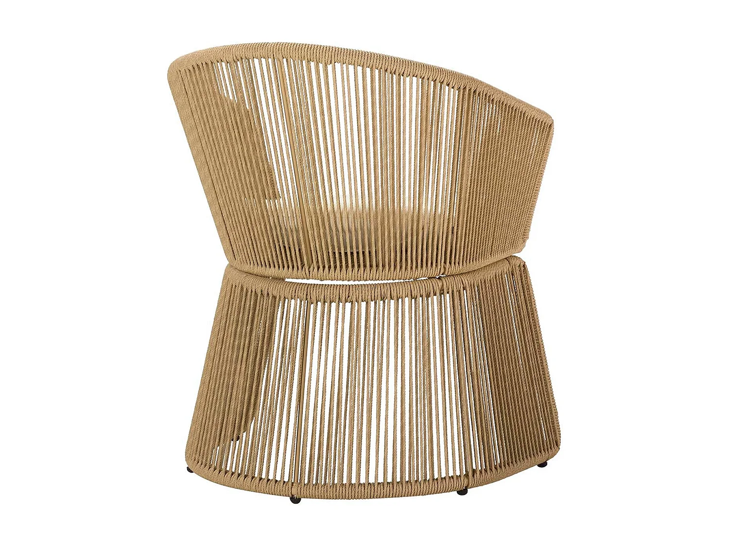 Silla Ratan Sintetico Natural 59x68x83 Cm